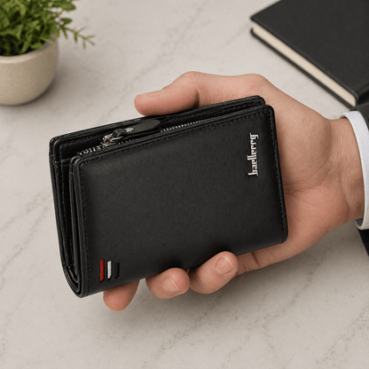 Porte feuille homme cuir noir | Varo