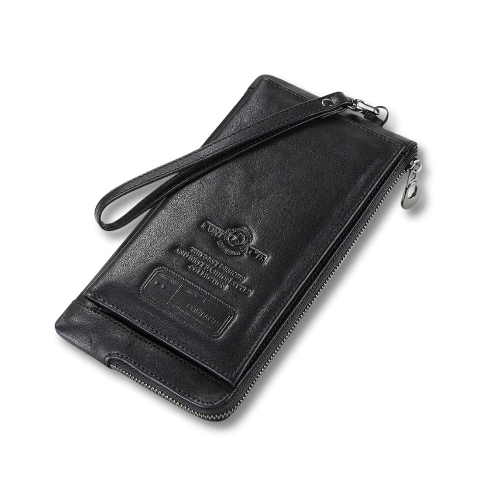 Porte Feuille Long  | Calix Noir