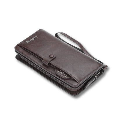 Porte Feuille Long Homme | Elvar Marron
