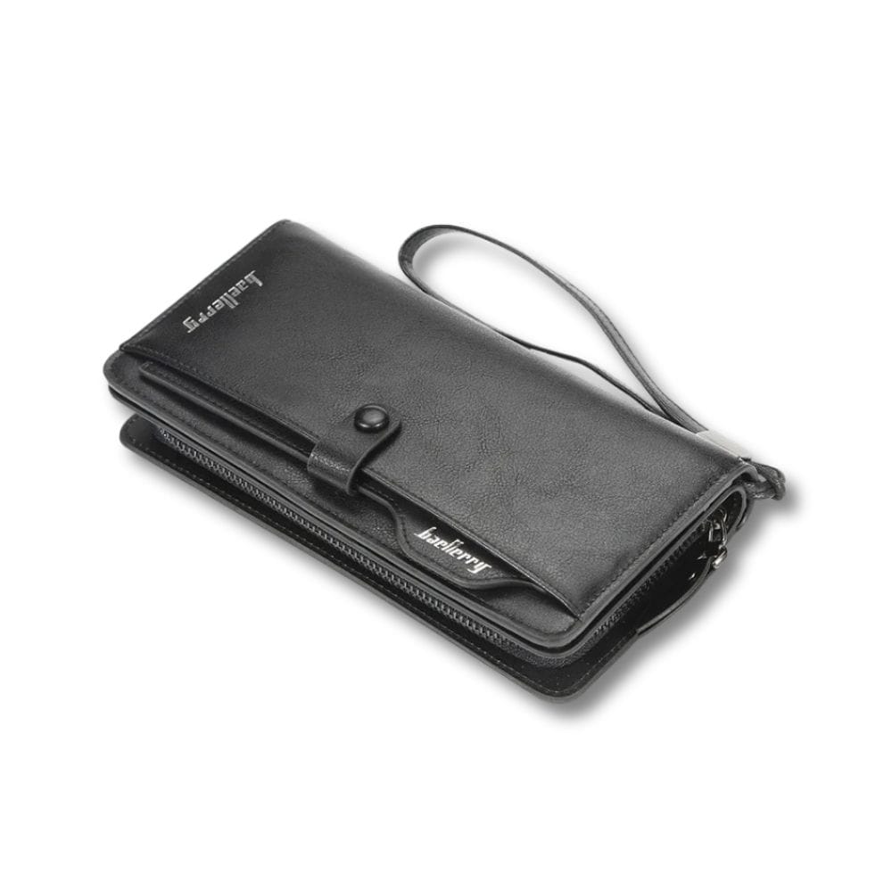 Porte Feuille Long Homme | Elvar Noir