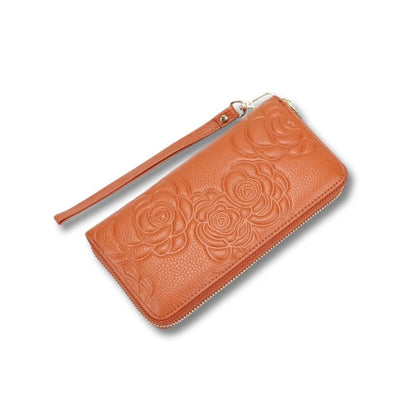 Porte Feuille Original | Solène Orange