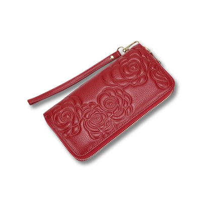 Porte Feuille Original | Solène Rouge