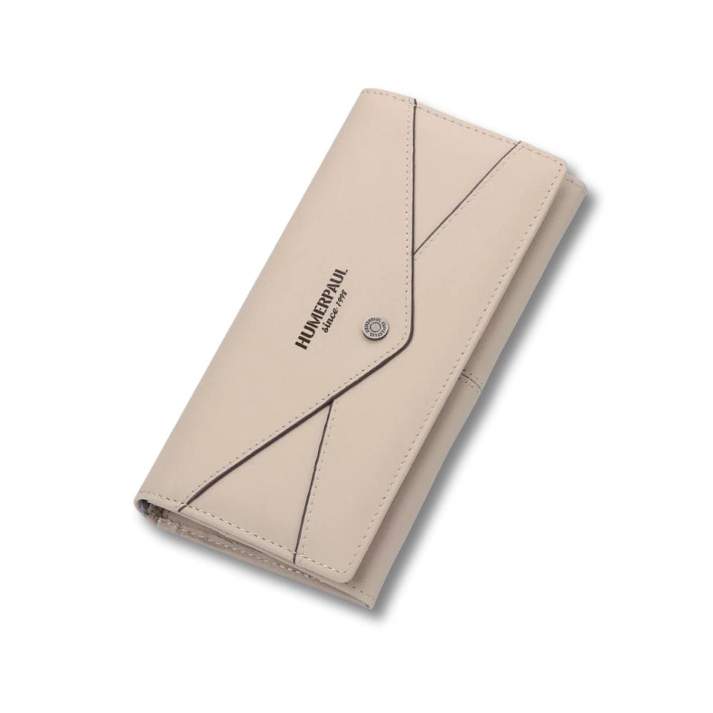 Porte Feuille Porte Carte Femme | Selyne Beige