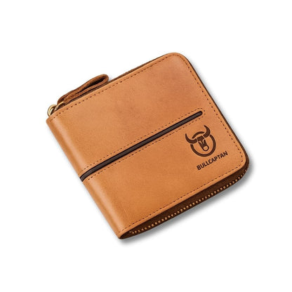 Porte monnaie cuir homme | Classique Kaki