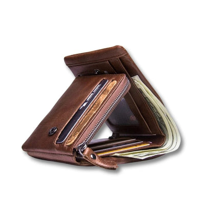 Porte Monnaie Cuir Véritable | Valt