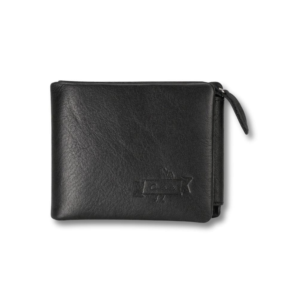 Porte Monnaie Cuir Véritable | Valt Gris
