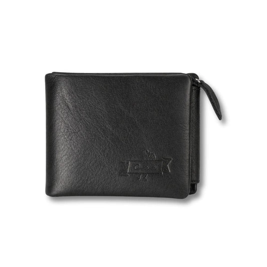 Porte Monnaie Cuir Véritable | Valt Gris