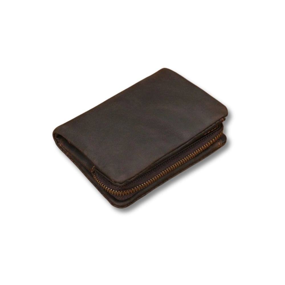 Porte Monnaie Cuir Vintage | Boren Café