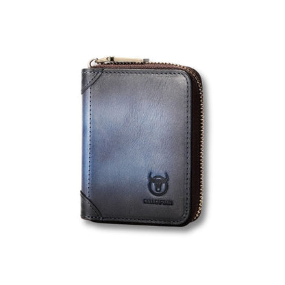 Porte monnaie en cuir homme | Héritage Bleu