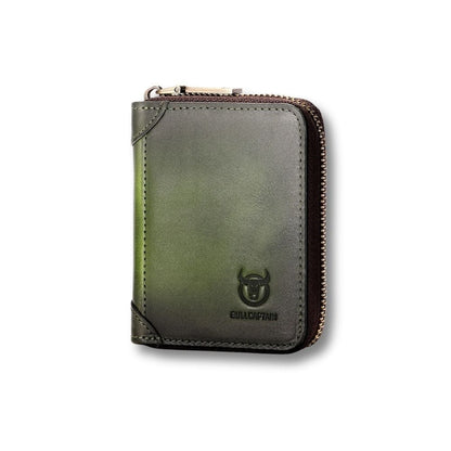 Porte monnaie en cuir homme | Héritage Vert