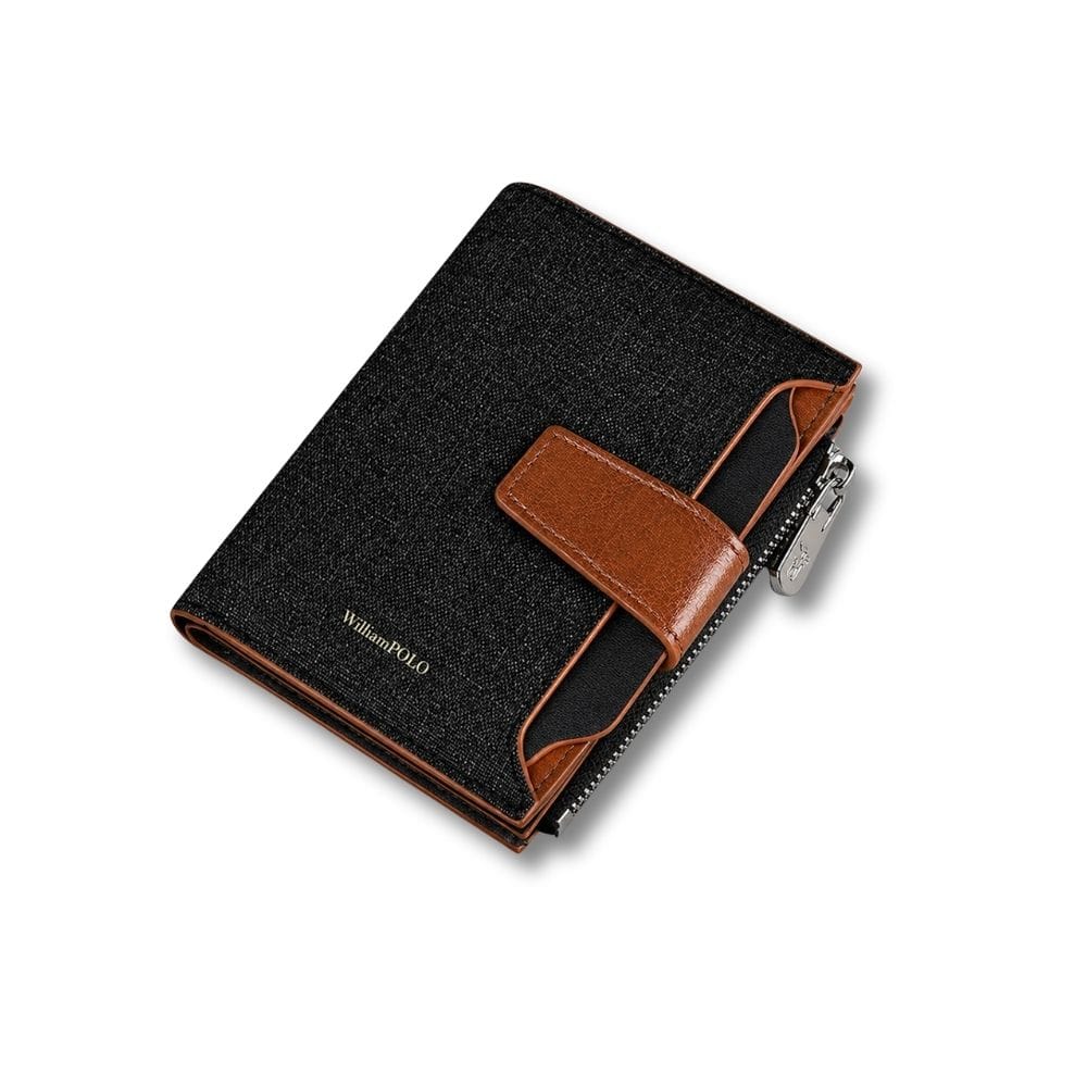 Porte Monnaie en Jean | Amaya Noir