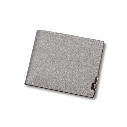 Porte Monnaie en Tissu | Valtor Gris Clair