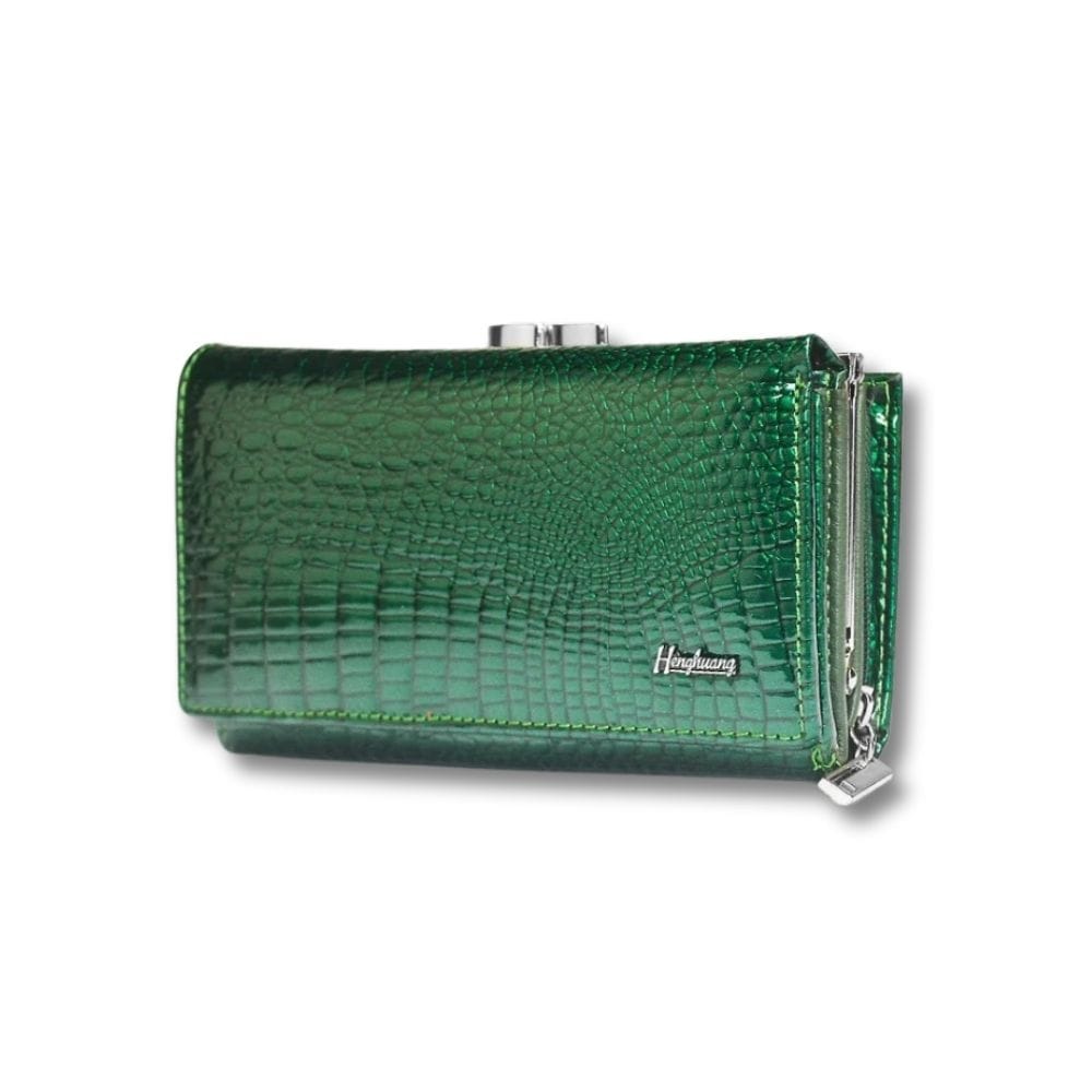 Porte Monnaie et Portefeuille Femme | Elya Vert