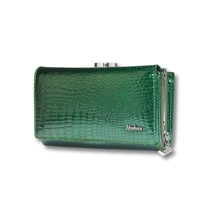 Porte Monnaie et Portefeuille Femme | Elya Vert