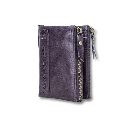 Porte-Monnaie Femme Cuir Souple | Liora Fuschia