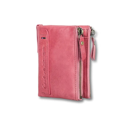 Porte-Monnaie Femme Cuir Souple | Liora Melon