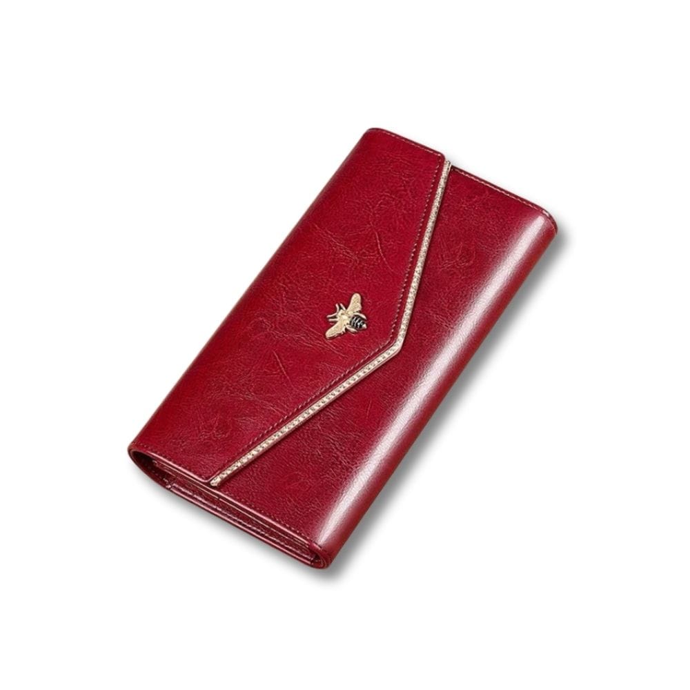 Porte Monnaie Femme Luxe | Selia Rouge