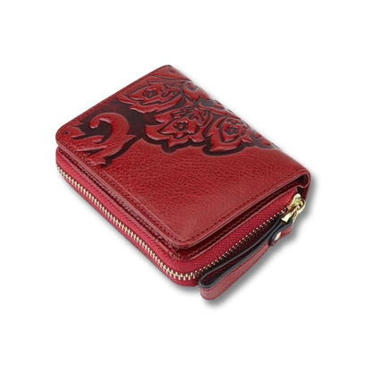 Porte Monnaie Femme Rouge | Noara
