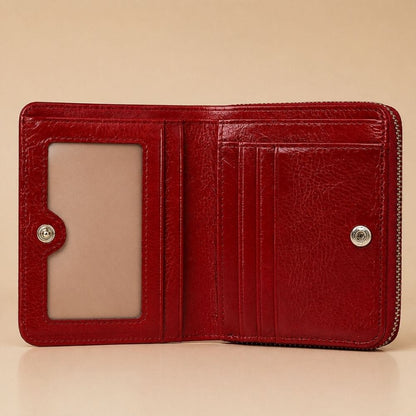 Porte Monnaie Femme Rouge | Noara