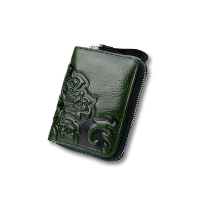 Porte Monnaie Femme Rouge | Noara Vert