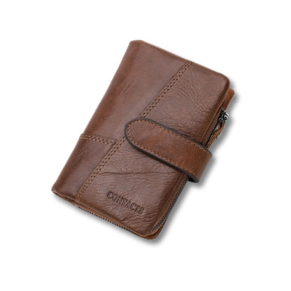 Porte Monnaie Grande Capacité | Koral Marron