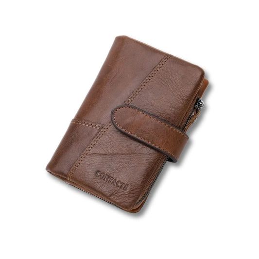 Porte Monnaie Grande Capacité | Koral Marron