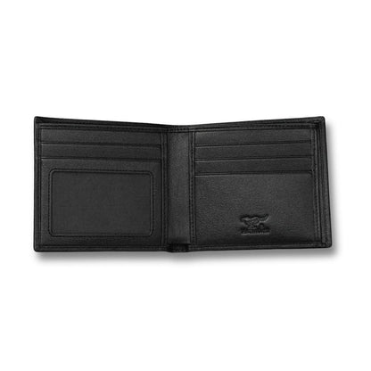 Porte-Monnaie Homme Cuir Souple | Noir Noir