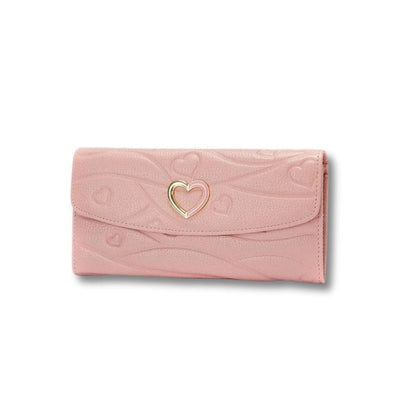 Porte Monnaie Long en Cuir Femme | Serina Rose