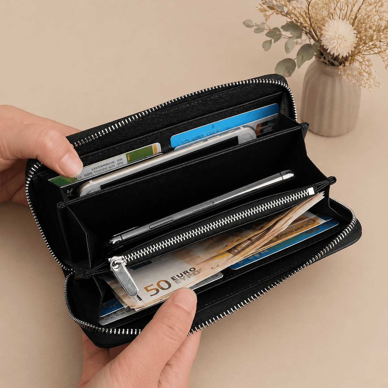 porte Monnaie Long Femme | Alina