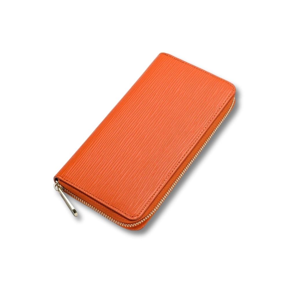 porte Monnaie Long Femme | Alina Orange