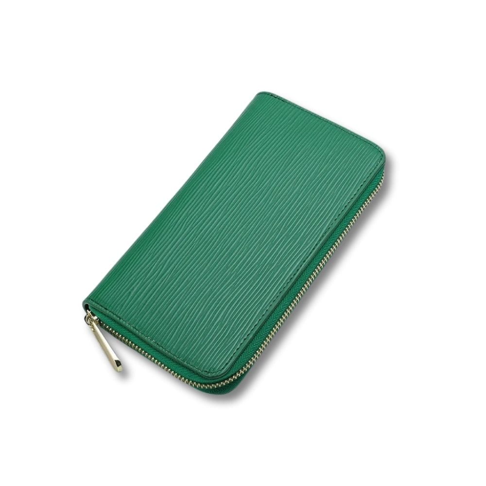 porte Monnaie Long Femme | Alina Vert