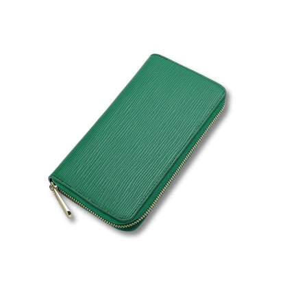 porte Monnaie Long Femme | Alina Vert