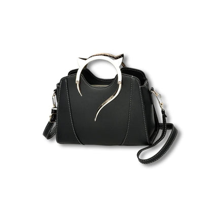 Sac à Main Avec Poignée | Clémence Noir