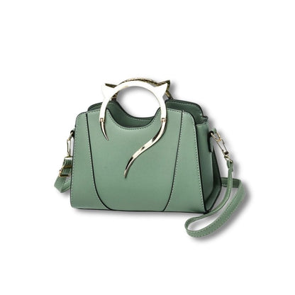 Sac à Main Avec Poignée | Clémence Vert