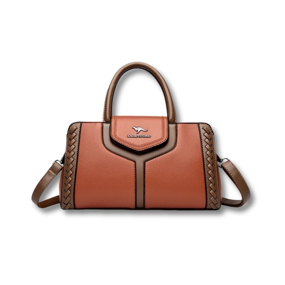 Sac à Main Bandoulière Cuir | Clara Marron