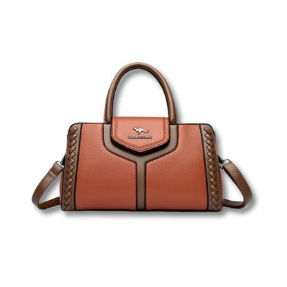 Sac à Main Bandoulière Cuir | Clara Marron