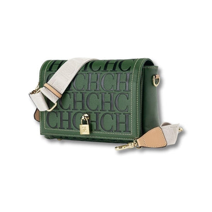 Sac à Main Bandoulière Rectangulaire | Muse Vert