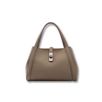 Sac à Main Blanc | Seraphine Marron