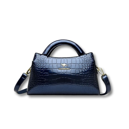 Sac à Main Crocodile | Louise Bleu