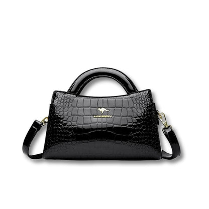 Sac à Main Crocodile | Louise Noir