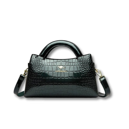 Sac à Main Crocodile | Louise Vert