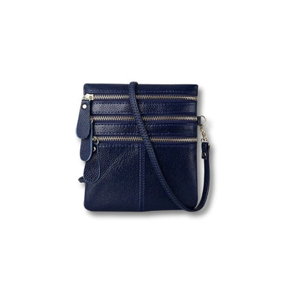 Sac à Main Cuir Femme | Lilia Bleu