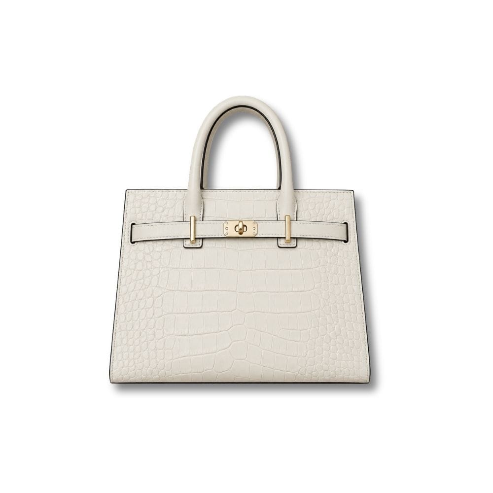 Sac à Main Cuir Luxe | Sienna Blanc
