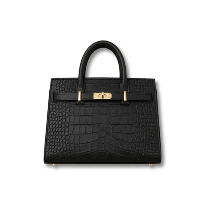 Sac à Main Cuir Luxe | Sienna Noir