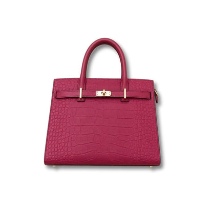 Sac à Main Cuir Luxe | Sienna Rouge