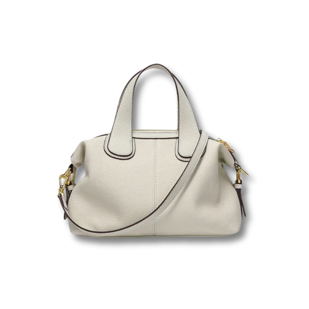 Sac à Main Cuir Vachette | Violette Blanc