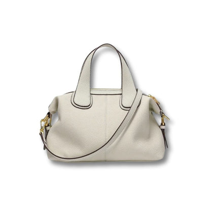 Sac à Main Cuir Vachette | Violette Blanc