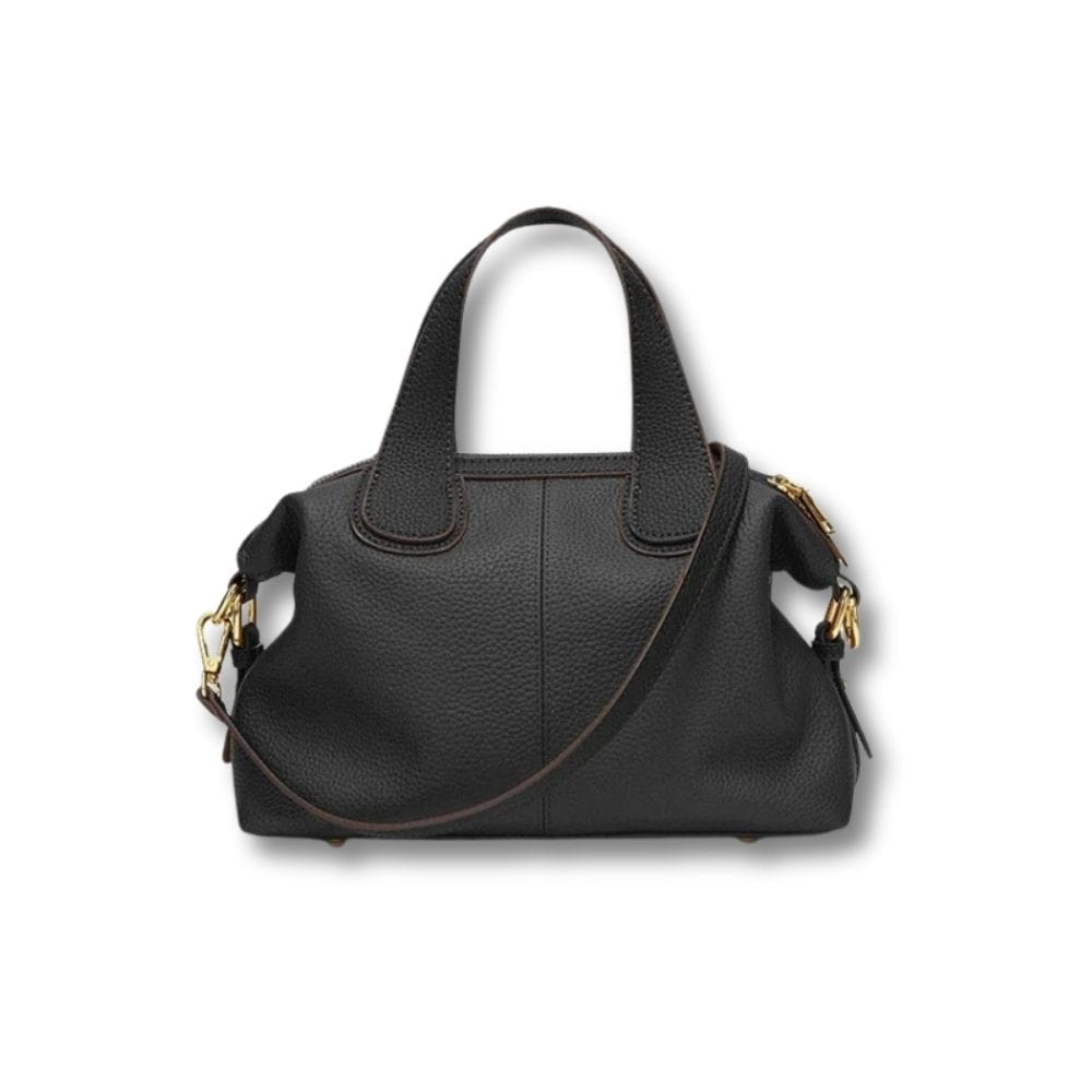 Sac à Main Cuir Vachette | Violette Noir