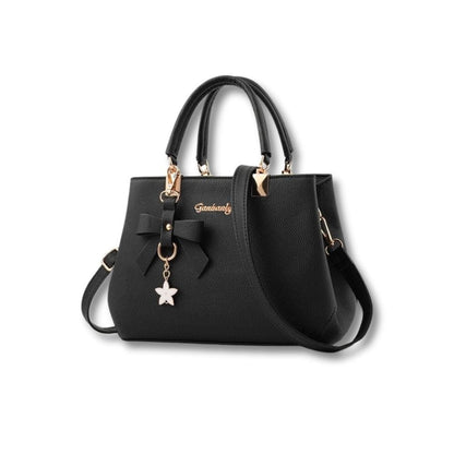 Sac à Main en Bandoulière Cuir | Élise Noir