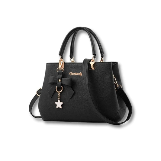 Sac à Main en Bandoulière Cuir | Élise Noir